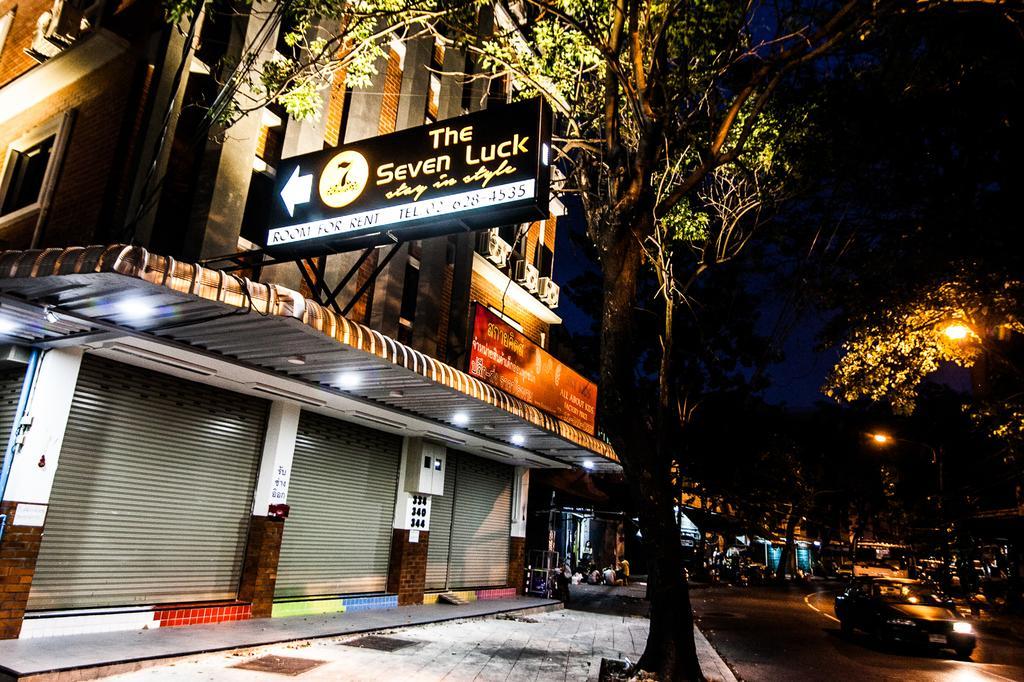 The Seven Luck Hotel Bangkok Exterior foto